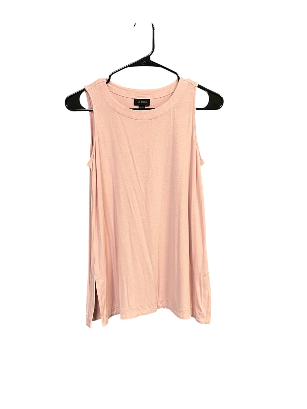 J.Jill Wearever XS Petite Blush Pink Sleeveless Tunic Tank Longline Layering